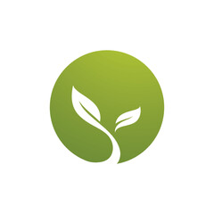 Plant Seeds Logo Vector Concept Template