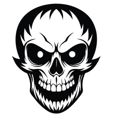 Fototapeta premium Halloween Ghost Silhouette Vector illustration