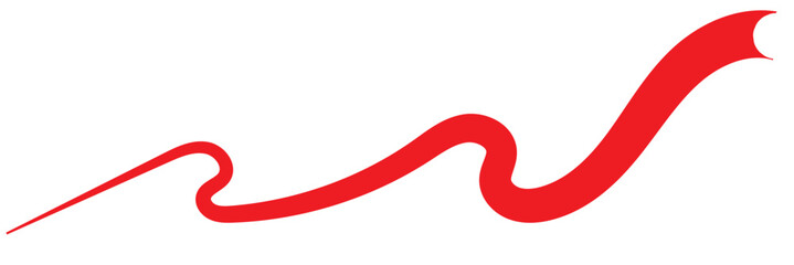 Swooshes text tails for baseball design. Sports swash underline shapes set in retro style. Swish typography font elements for athletics, baseball, football decoration. Black swirl vector line