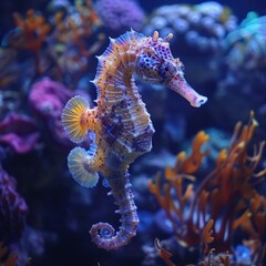 Naklejka premium Seahorses