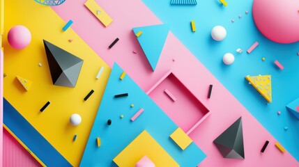 abstract geometric background in the form of different rectangles.