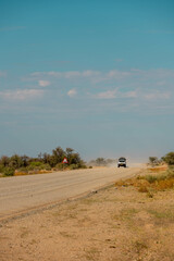 Obraz premium road in the desert, namibia