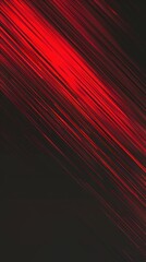 Wide diagonal red light streaks on dark background