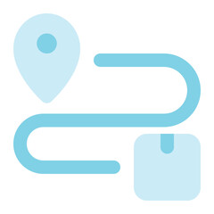 order tracking icon for illustration