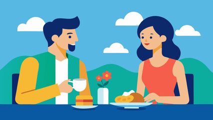 couple having breakfast