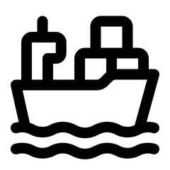ship icon for illustration