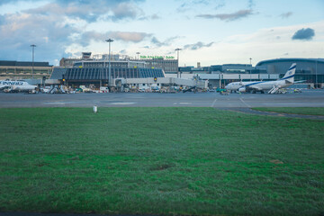 Dublin, Ireland - aerial photography of the city