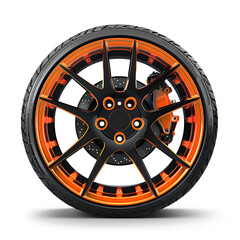 Obraz premium wheel of the car