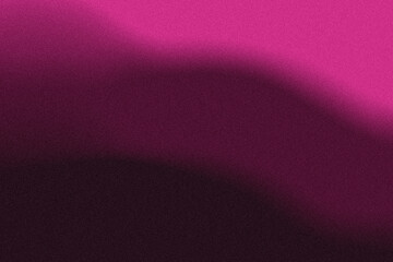 Abstract noise gradient background. Modern wallpaper design template. Trendy grain texture. Deep purple and vibrant magenta.
