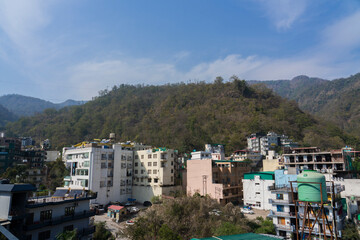 Obraz premium Himalaya mountains in Rishikesh. High quality photo