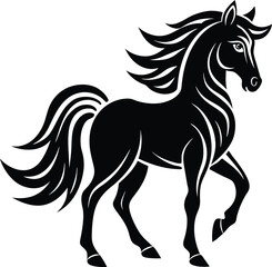 Horses vector-based Adobe Illustrator Artwork