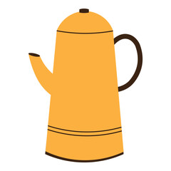 teapot isolated on white background