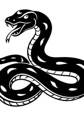 Snake Silhouette Vector Art, Icons, and Graphics