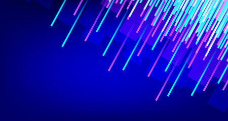 Abstract background. Light effect. Technology innovation, information-technology, digital-technology. For cover, poster, banner. Vector illustration EPS10