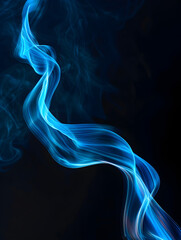 Obraz premium Dynamic Coloured Streak on Dark Background