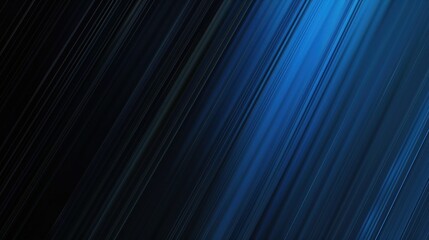 Abstract blue diagonal streaks luminous design.