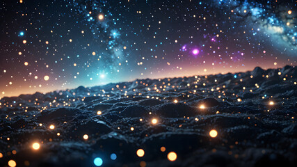 Obraz premium Artifical Intelligence generated abstract light background. Light background with area for graphic elements or text.