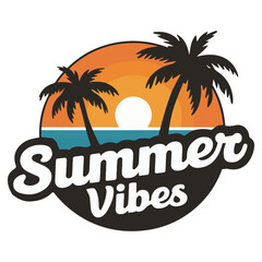 Obraz premium A vibrant depiction of summer, featuring bright, warm colors 