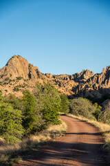 The Prescott Dells at sunset