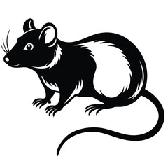 Obraz premium vector illustration of a mouse
