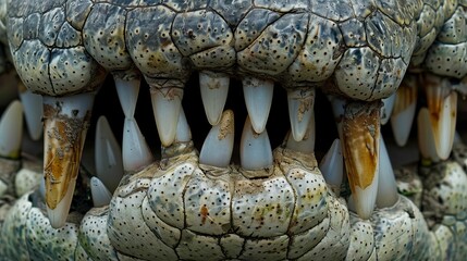 crocodile teeth
