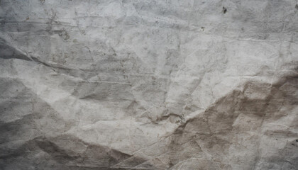 Naklejka premium black crumpled paper texture blank dark background with creases