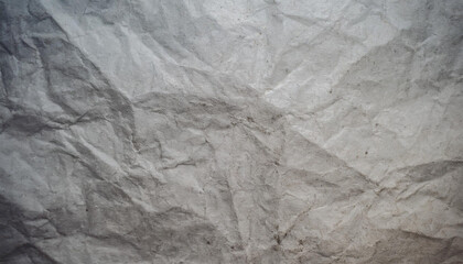 Naklejka premium black crumpled paper texture blank dark background with creases