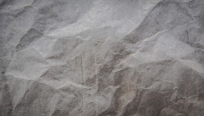 Fototapeta premium black crumpled paper texture blank dark background with creases