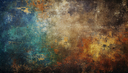 Aged abstract background with a dark grunge texture