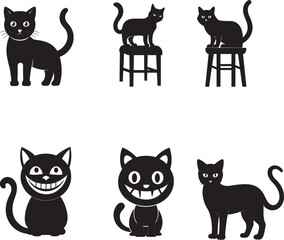 Cat Cartoon Vector4.eps
