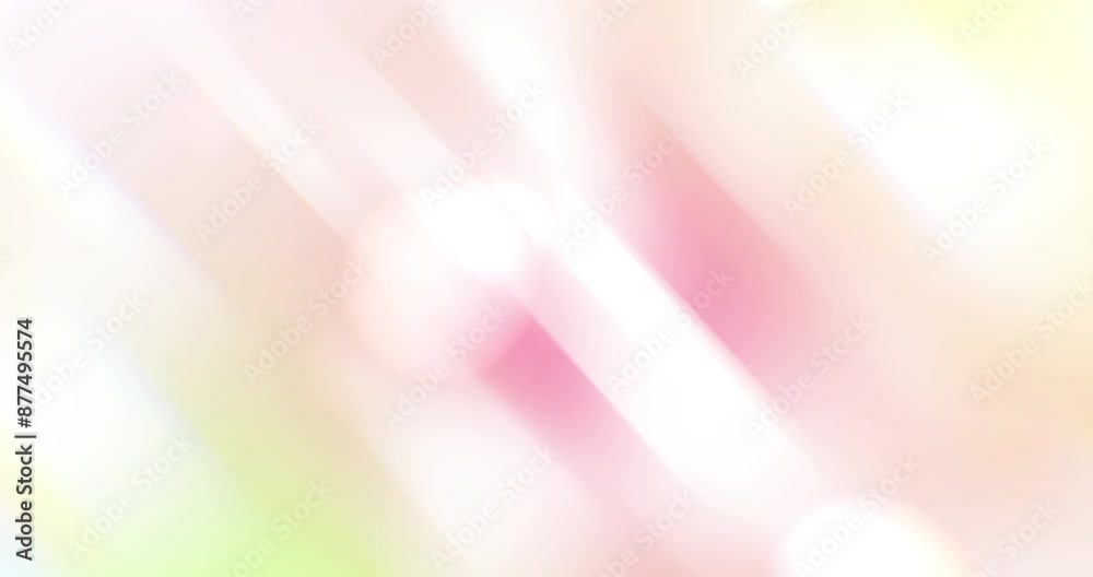 Aufkleber Particle, pattern and animation with light rays, bokeh or glow on abstract background. Texture, graphic and circle with color for magic sparkle, design and shine on wallpaper backdrop for fantasy art
