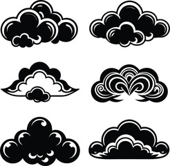 Fototapeta premium set of weather icons