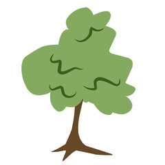 Cartoon tree