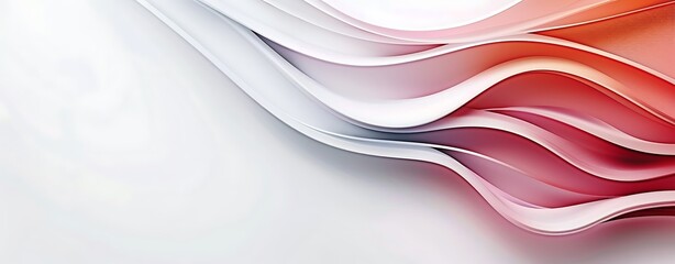 Fototapeta premium Design a chic, sophisticated background with elegant, minimalist shapes and a refined color scheme, ensuring lots of space for text, focus cover all adject, deep depth of field, nodust