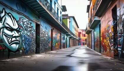 street in the town