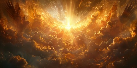 Glorious Hymns of Angels, generative ai