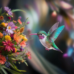 Fototapeta premium Humming bird