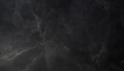 Naklejka premium Black dark black grunge textured concrete stone wall background