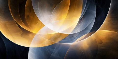 Abstract light pattern on an iPhone wallpaper, featuring soft, swirling shapes in warm yellow and cool gray tones.
