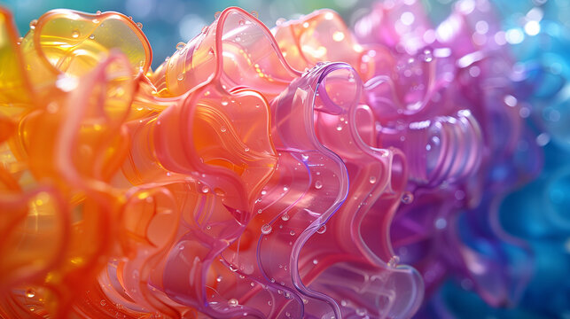 Type of abstract digital background