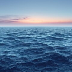Fototapeta premium Ocean Horizon at Sunset