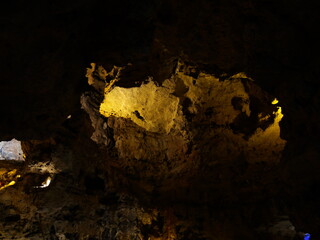 Natural Cave Near the Lake of the Ozarks in MO