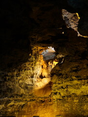 Natural Cave Near the Lake of the Ozarks in MO