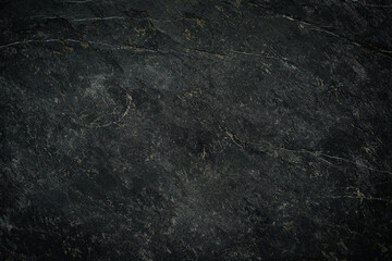 Empty black stone cave wall with scratch for abstract  background and texture. beautiful natural patterns, space for work, banner, wallpaper close up.
