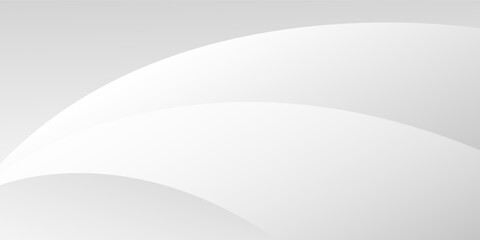 Abstract white and gray wave background. texture white pattern. vector illustration	