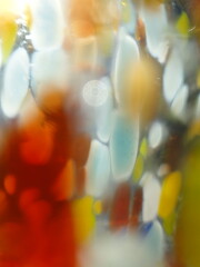 Abstract Colorful Glass