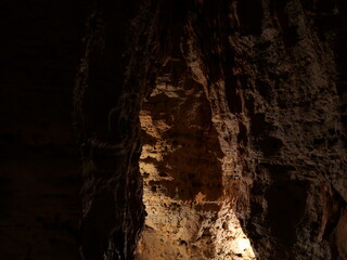 Natural Cave Near the Lake of the Ozarks in MO