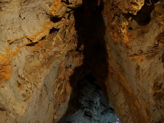 Natural Cave Near the Lake of the Ozarks in MO