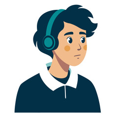 Attentive Listening High School Student Engages Without Headphones