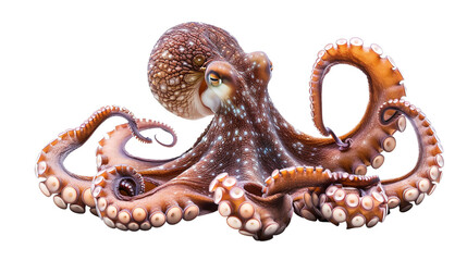 Obraz premium Motley rich octopus
